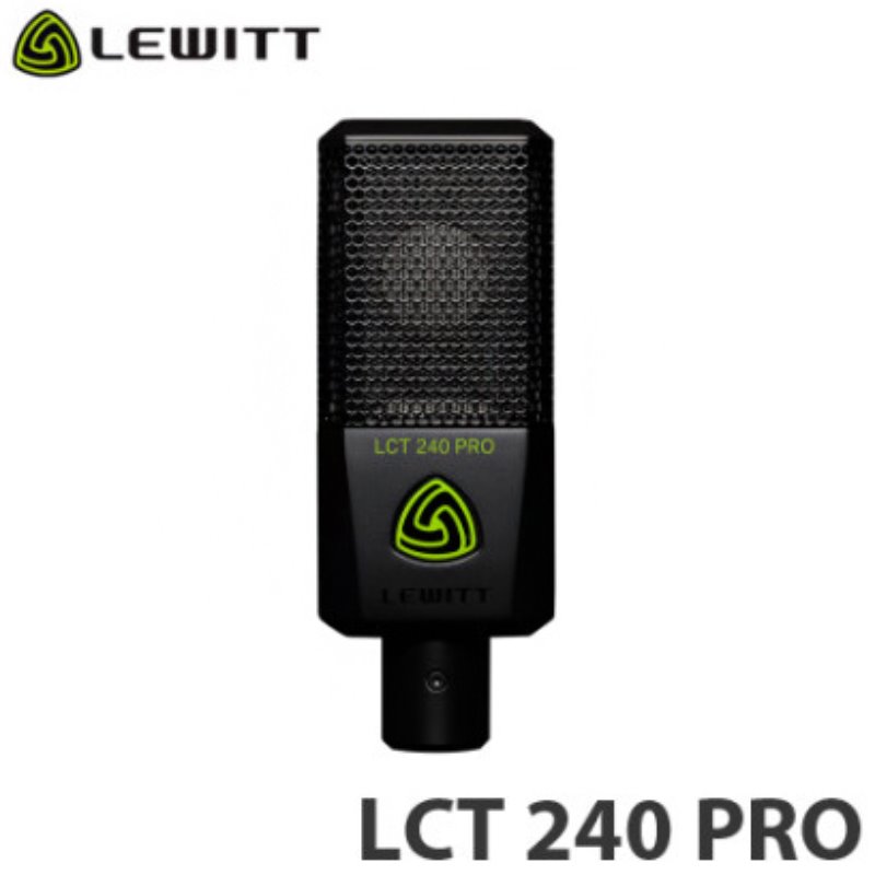 LEWITT LCT240 Pro Value Pack Black 콘덴서 마이크 (쇽마운트포함/단일 지향성)