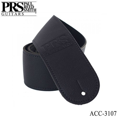 PRS Logo Leather Strap (Black) ACC-3107