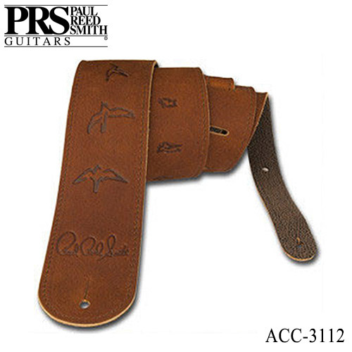 PRS Leather Birds Strap (Brown) ACC-3112