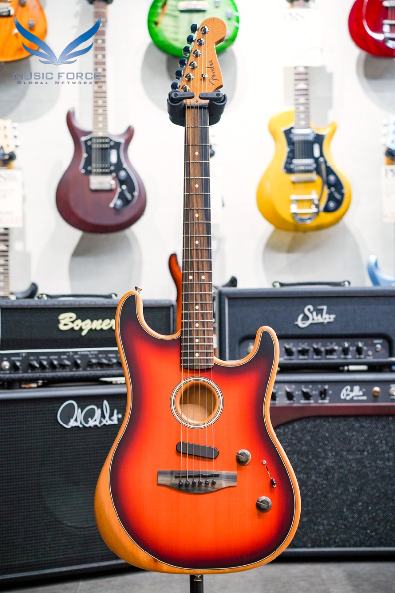 Fender USA Acoustasonic Stratocaster-3-Color Sunburst w/Ebony FB (신품) 펜더 아메리칸 어쿠스타소닉 스트라토캐스터 - 205888A